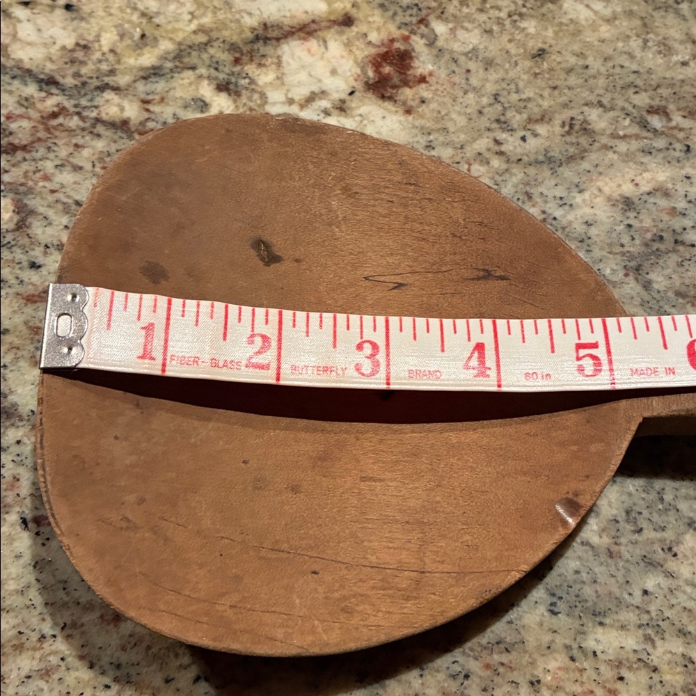 Antique Primitive Butter Paddle Scoop, Carved Wood 1800’s RARE - Picture 6 of 6